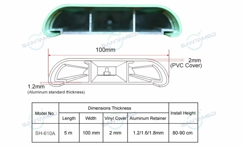 PVC Wall Bumper